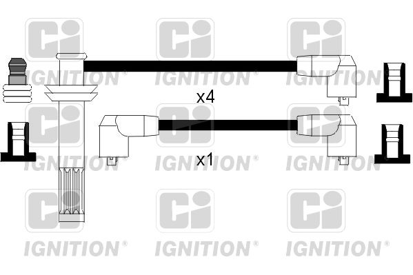 QUINTON HAZELL Комплект проводов зажигания XC813